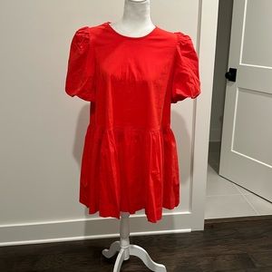 NWT TCEC Red Dress Sz L